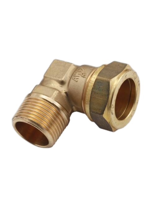 Knie 3/4″ buitendraad / knel